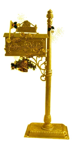 24 best christmas mailboxes images on pinterest Decorate a Christmas Mailbox.