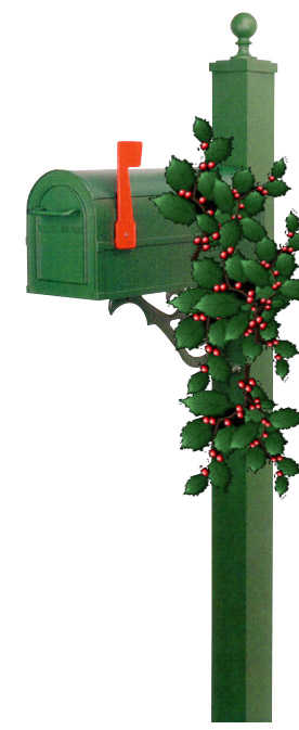 Mailbox mailboxes Decorate a Christmas Mailbox.